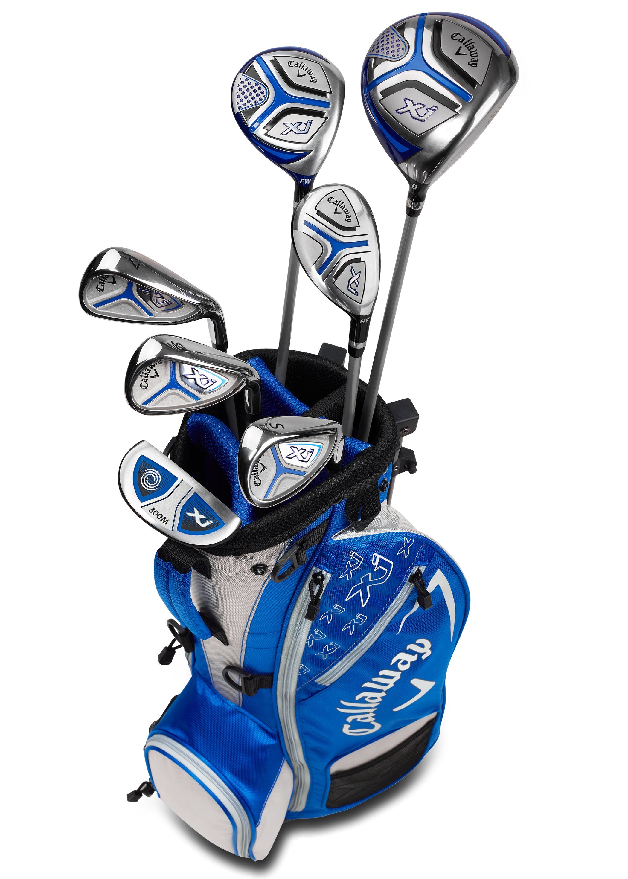 Callaway Junior XJ 7 Piece Golf Blue Set (Level 3)