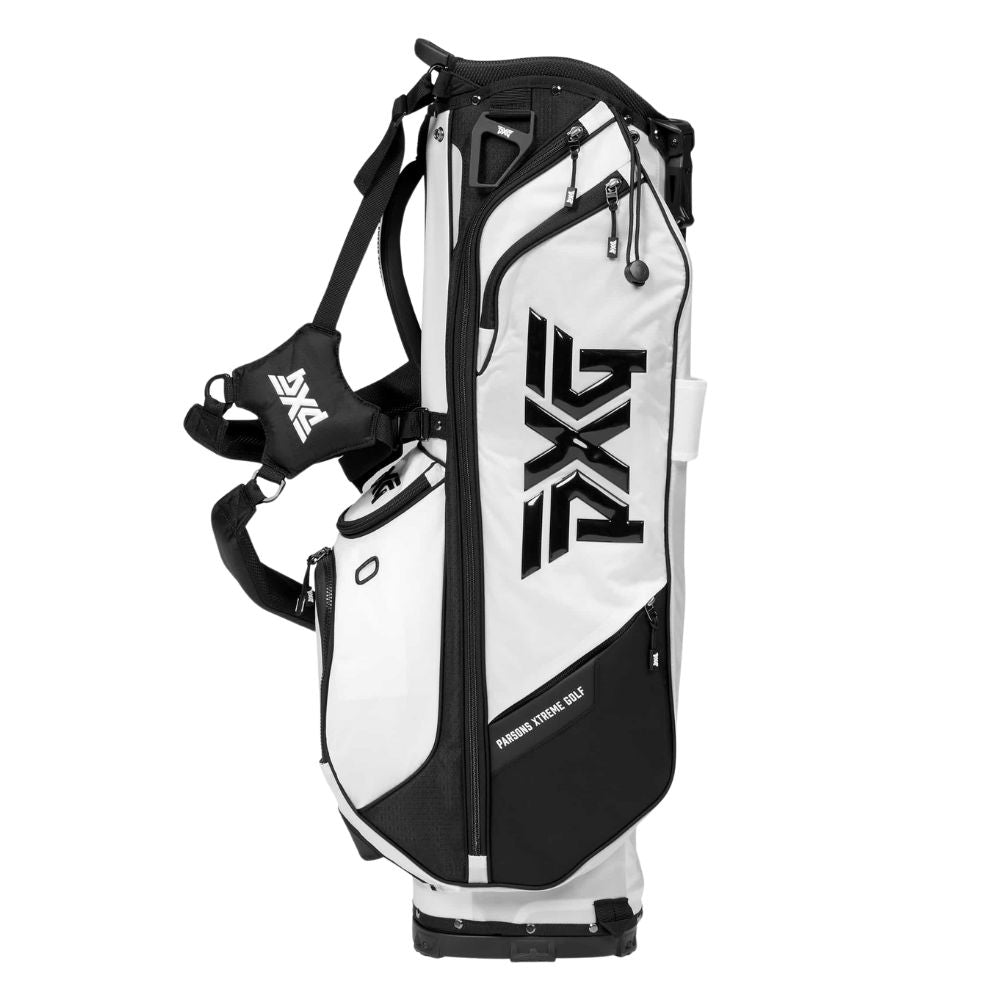 PXG Xtreme Carry Stand Bag - White/Black