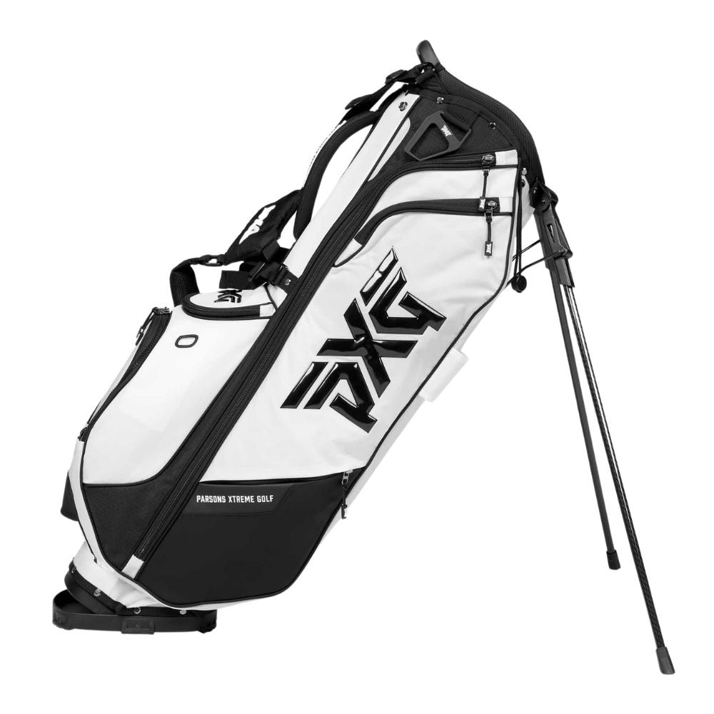 PXG Xtreme Carry Stand Bag - White/Black