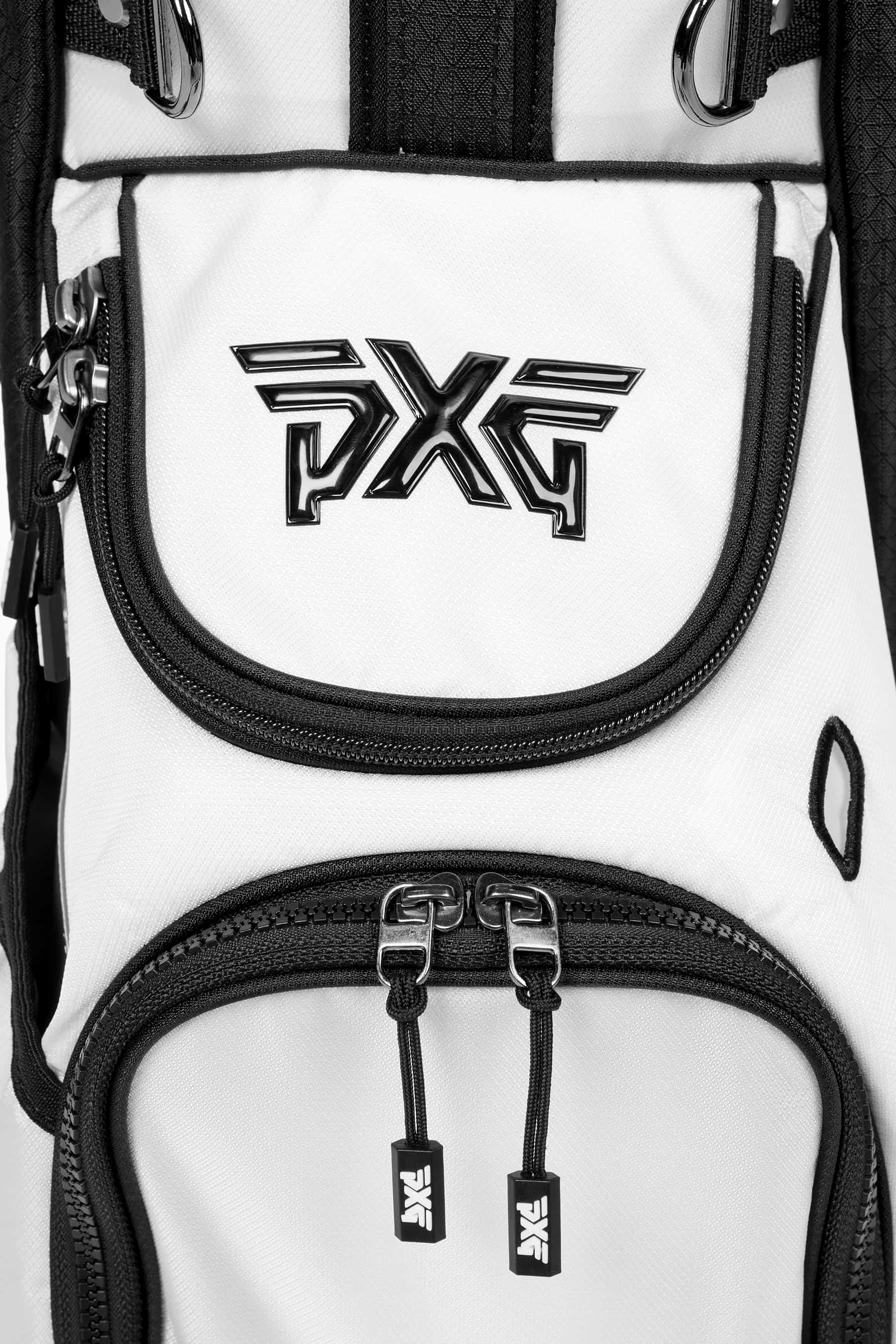 PXG Xtreme Carry Stand Bag - White/Black