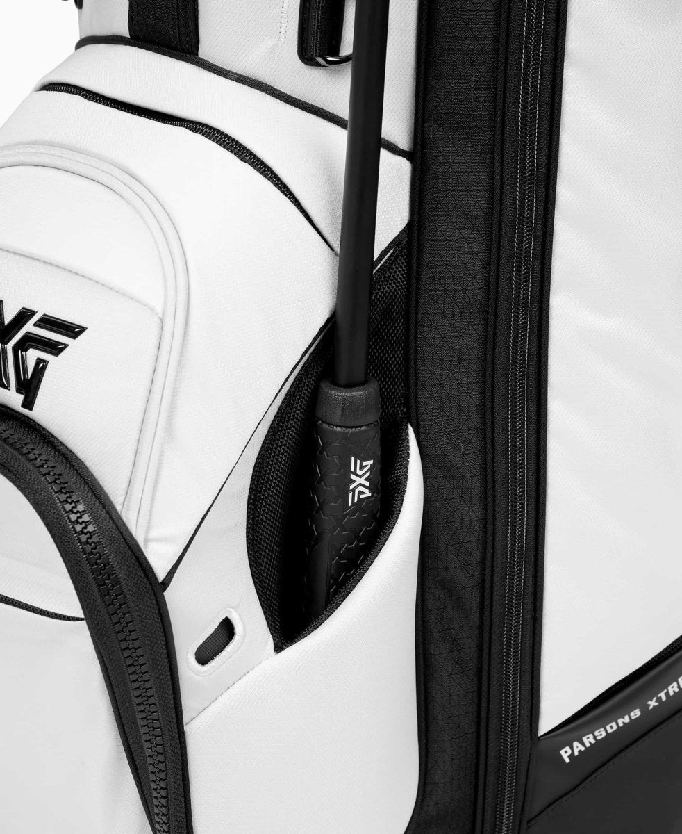 PXG Xtreme Hybrid Stand Bag - White/Black - PXG