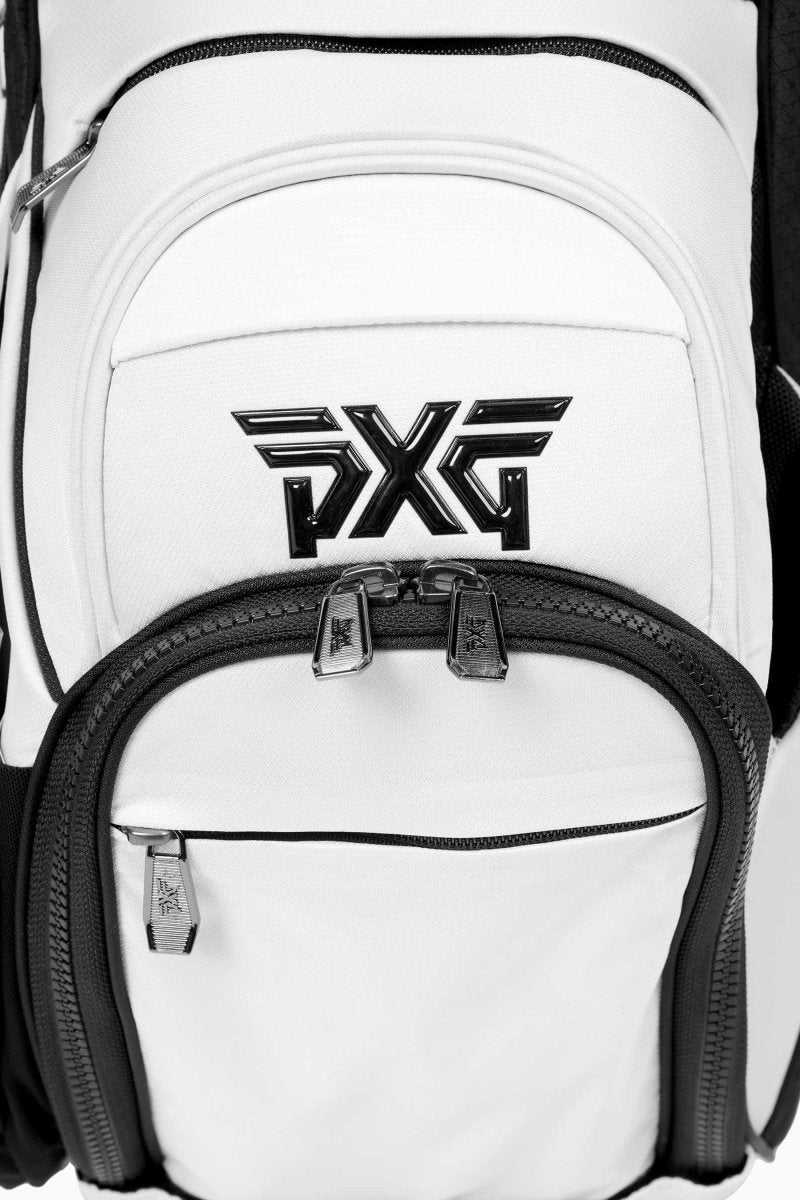 PXG Xtreme Hybrid Stand Bag - White/Black - PXG