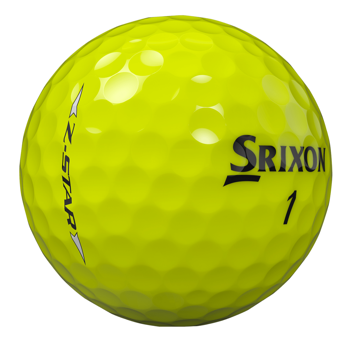 Srixon Z - Star 2025 Yellow Golf Balls (3 Ball Sleeve) - Srixon