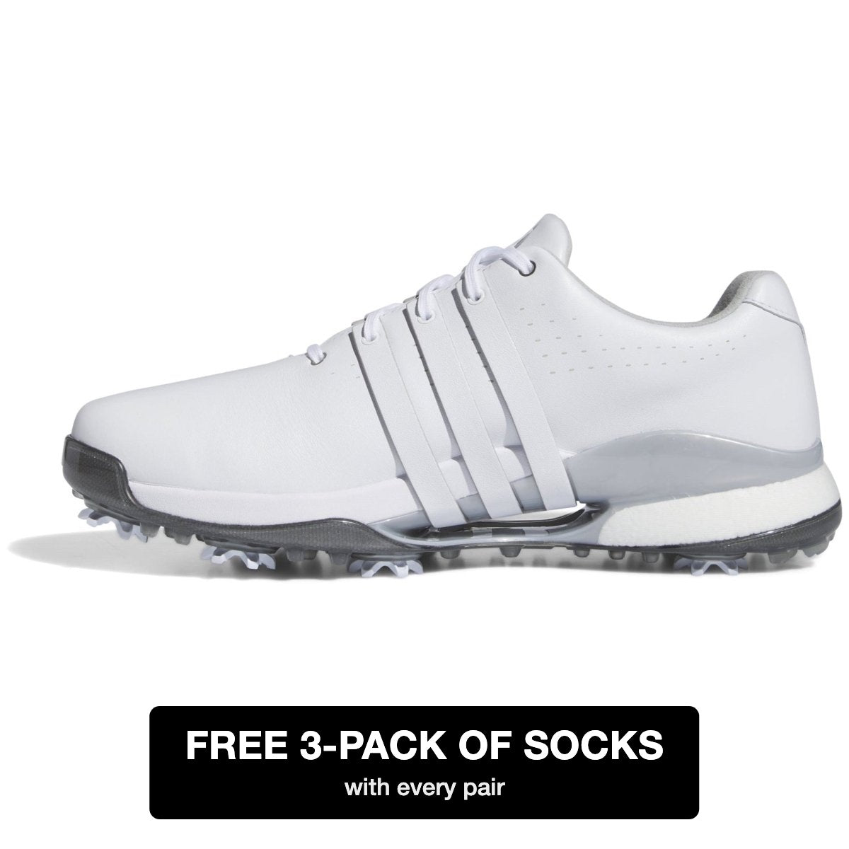 adidas golf shoes - free 3-pack of socks with every pair