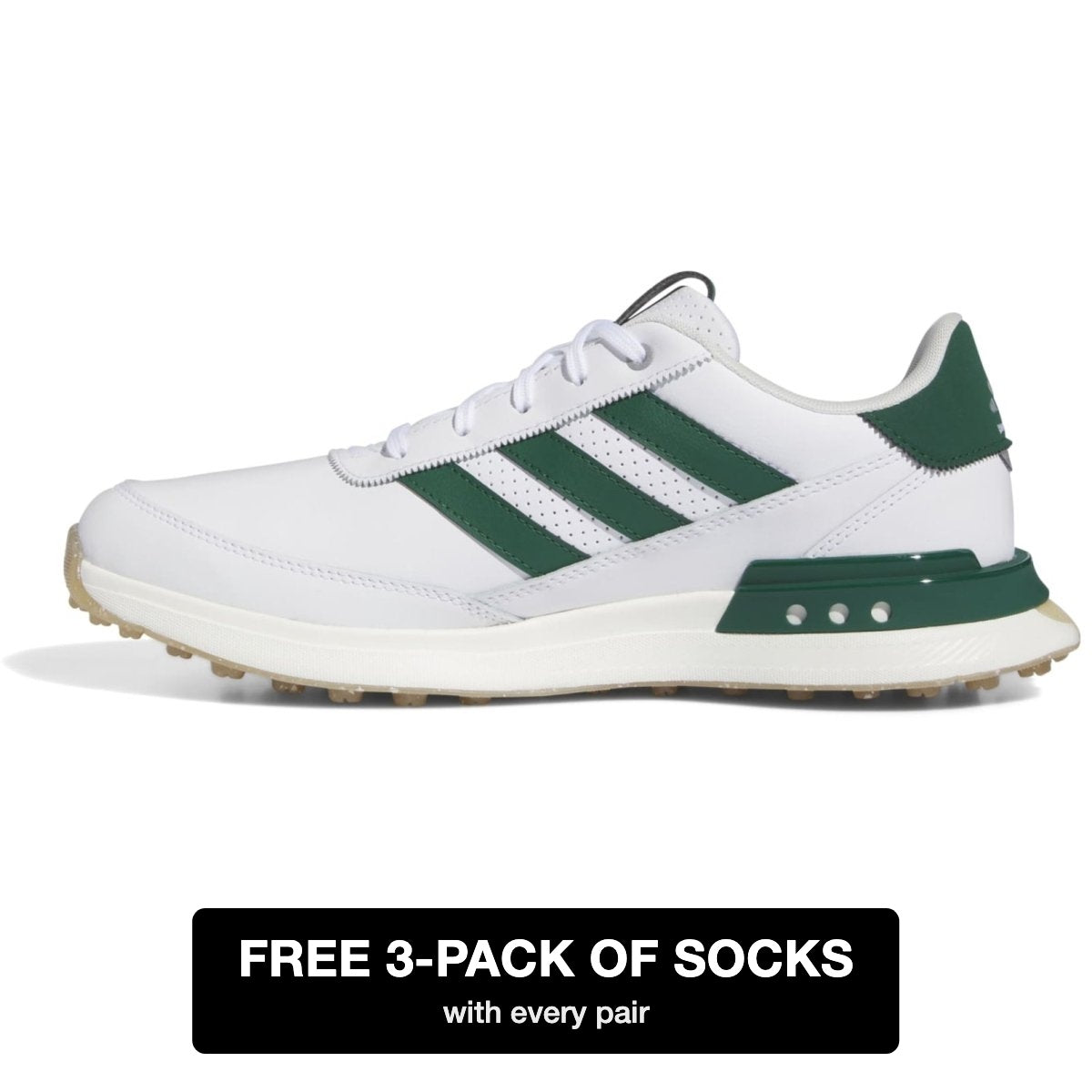 adidas golf shoes - free 3-pack of socks with every pair