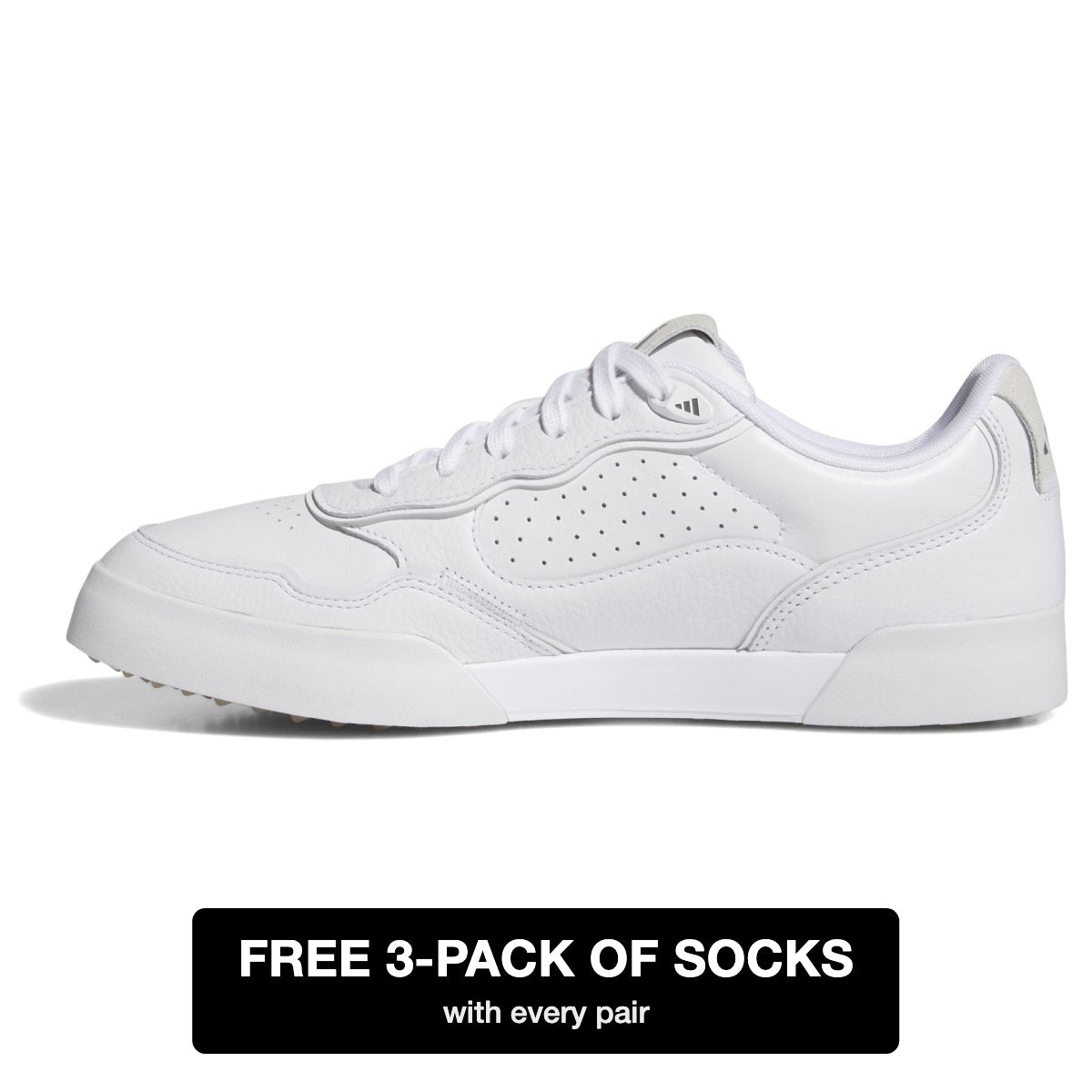 adidas golf shoes - free 3-pack of socks with every pair