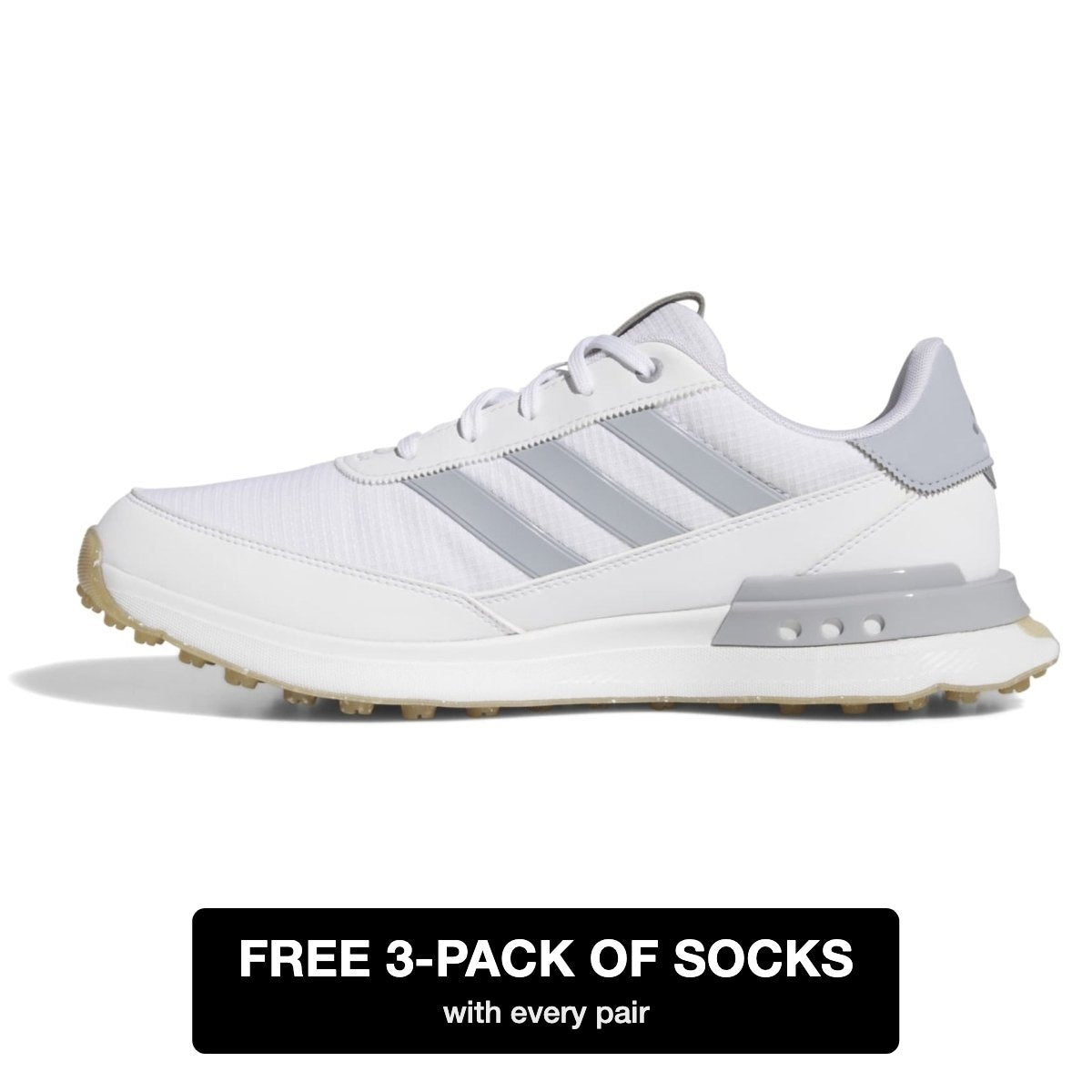 adidas golf shoes - free 3-pack of socks with every pair