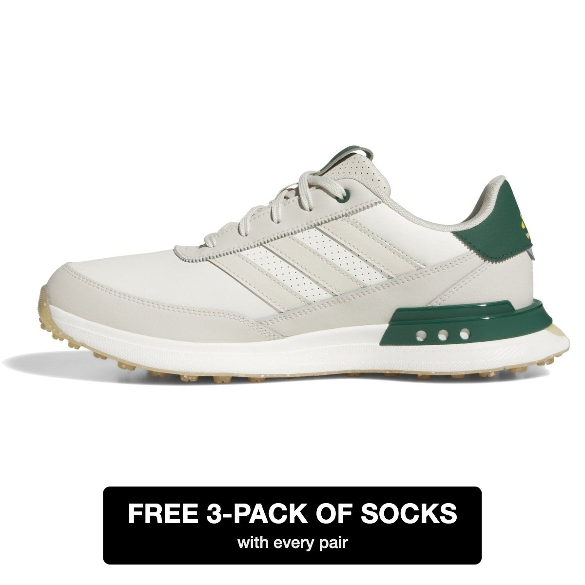 adidas golf shoes - free 3-pack of socks with every pair
