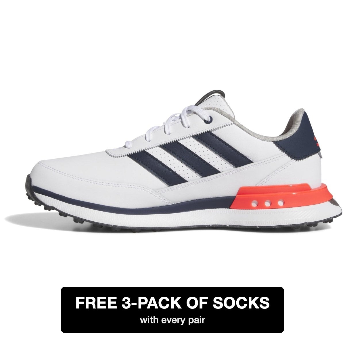 adidas golf shoes - free 3-pack of socks with every pair