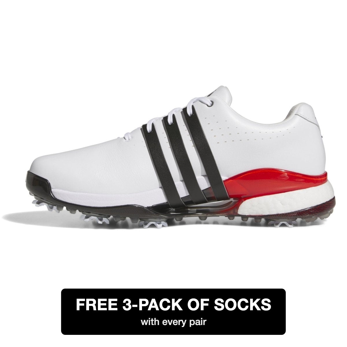 adidas golf shoes - free 3-pack of socks with every pair