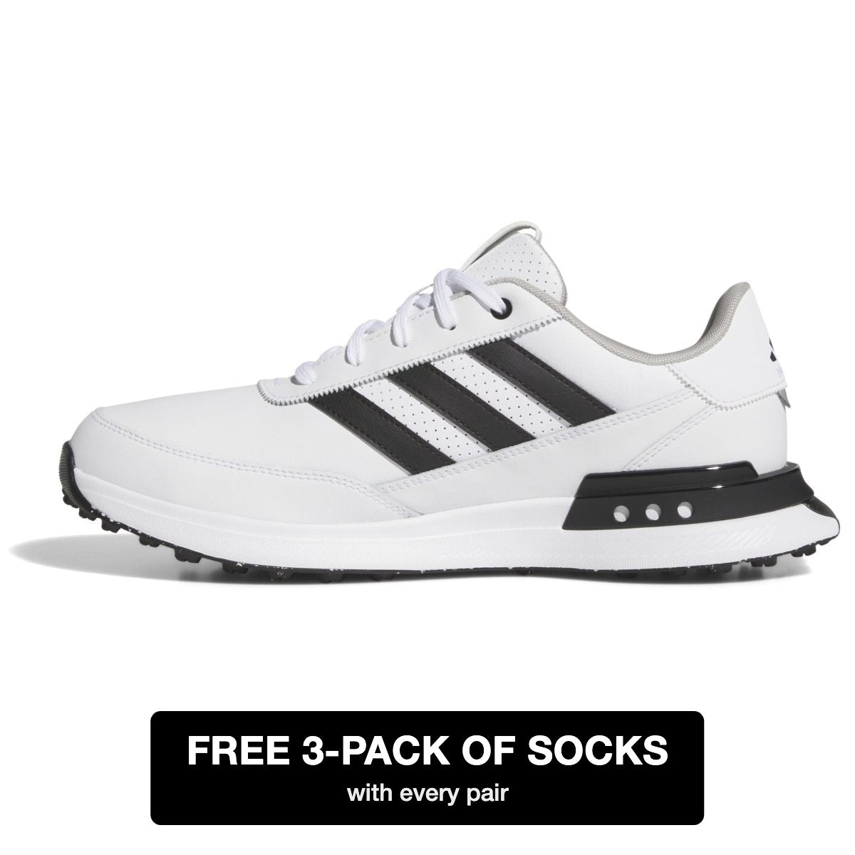 adidas golf shoes - free 3-pack of socks with every pair