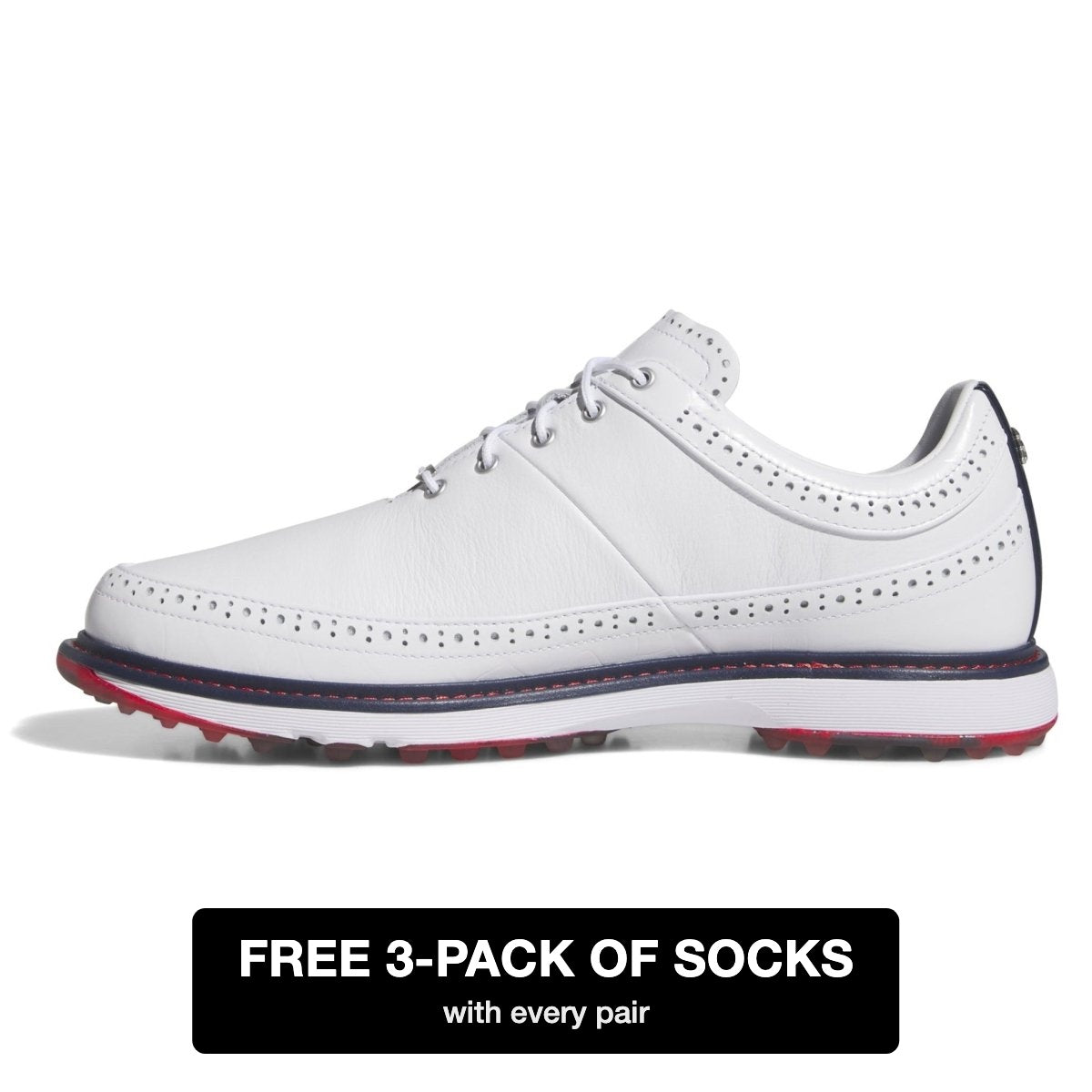 adidas golf shoes - free 3-pack of socks with every pair