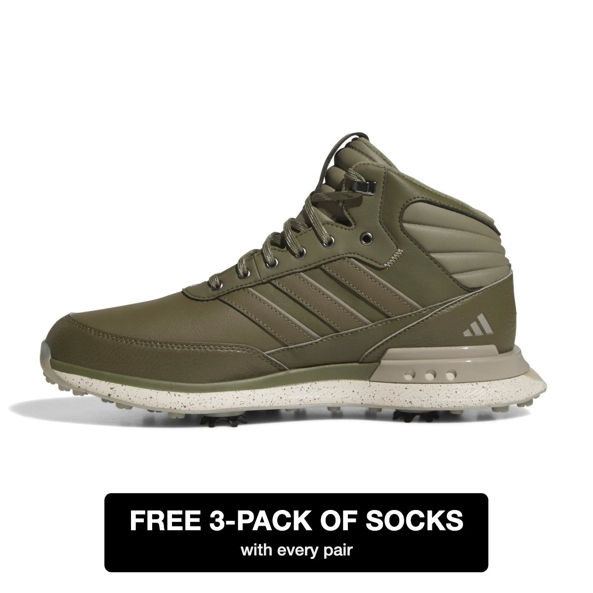 adidas golf shoes - free 3-pack of socks with every pair
