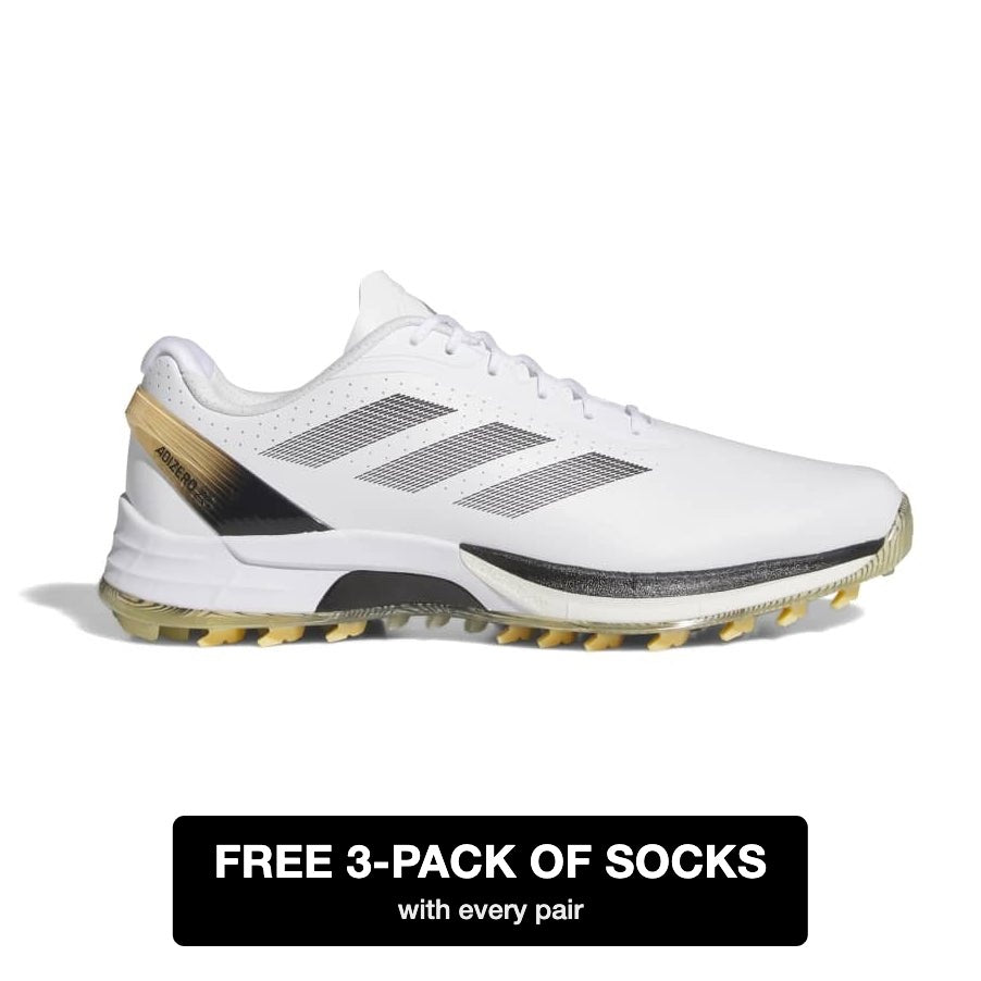 adidas golf shoes - free 3-pack of socks with every pair