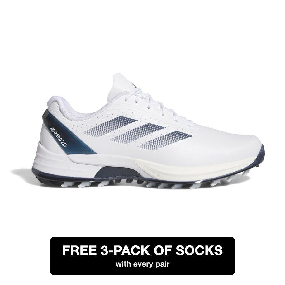 adidas golf shoes - free 3-pack of socks with every pair