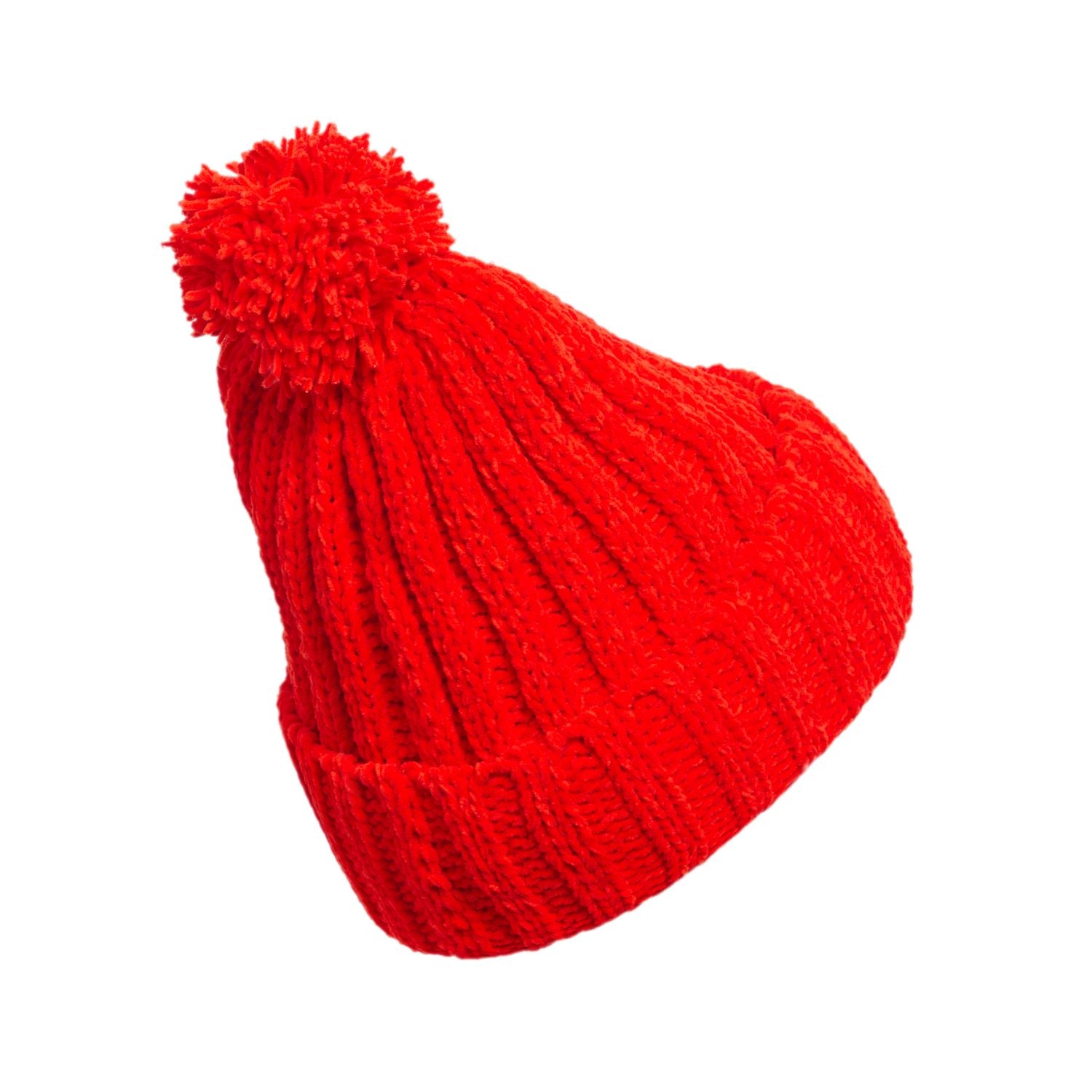 adidas Ladies Chenille Cable-Knit Beanie
