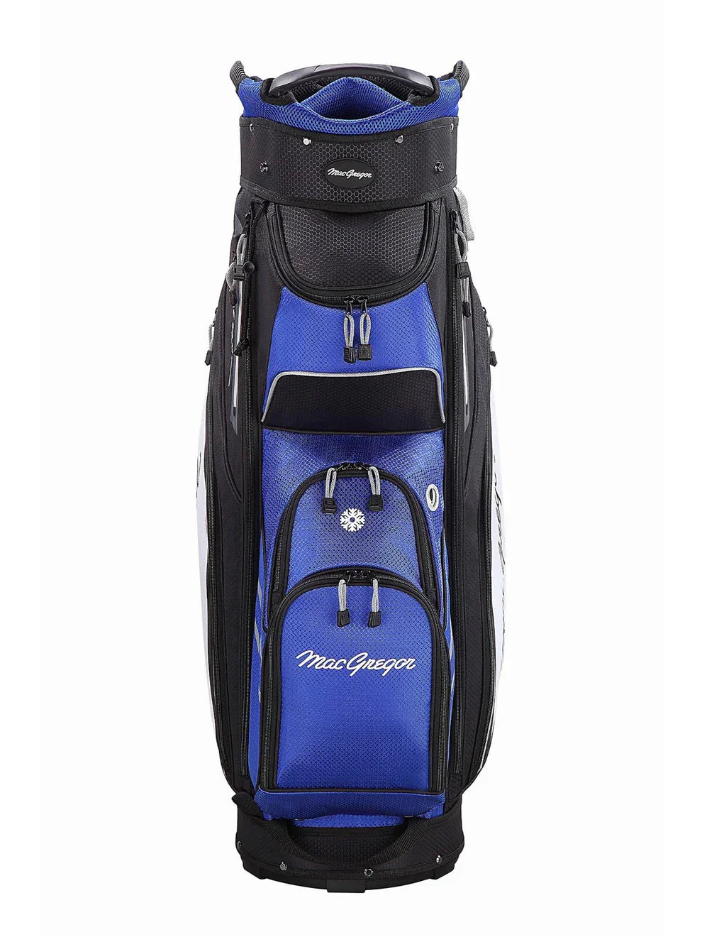 MacGregor Principal 10" Cart Bag - Black / Blue