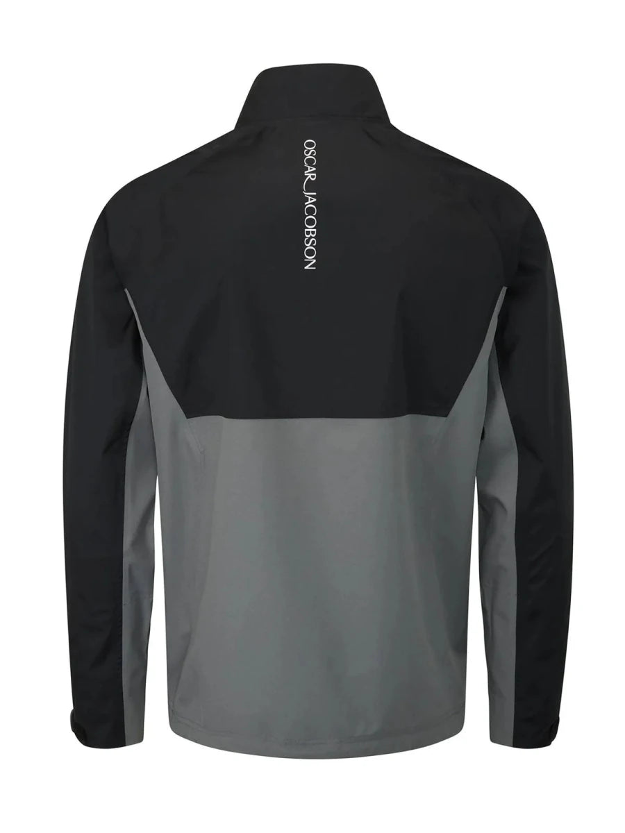 Oscar Jacobson Pinewood Waterproof Jacket - Black / Pewter - Oscar Jacobson