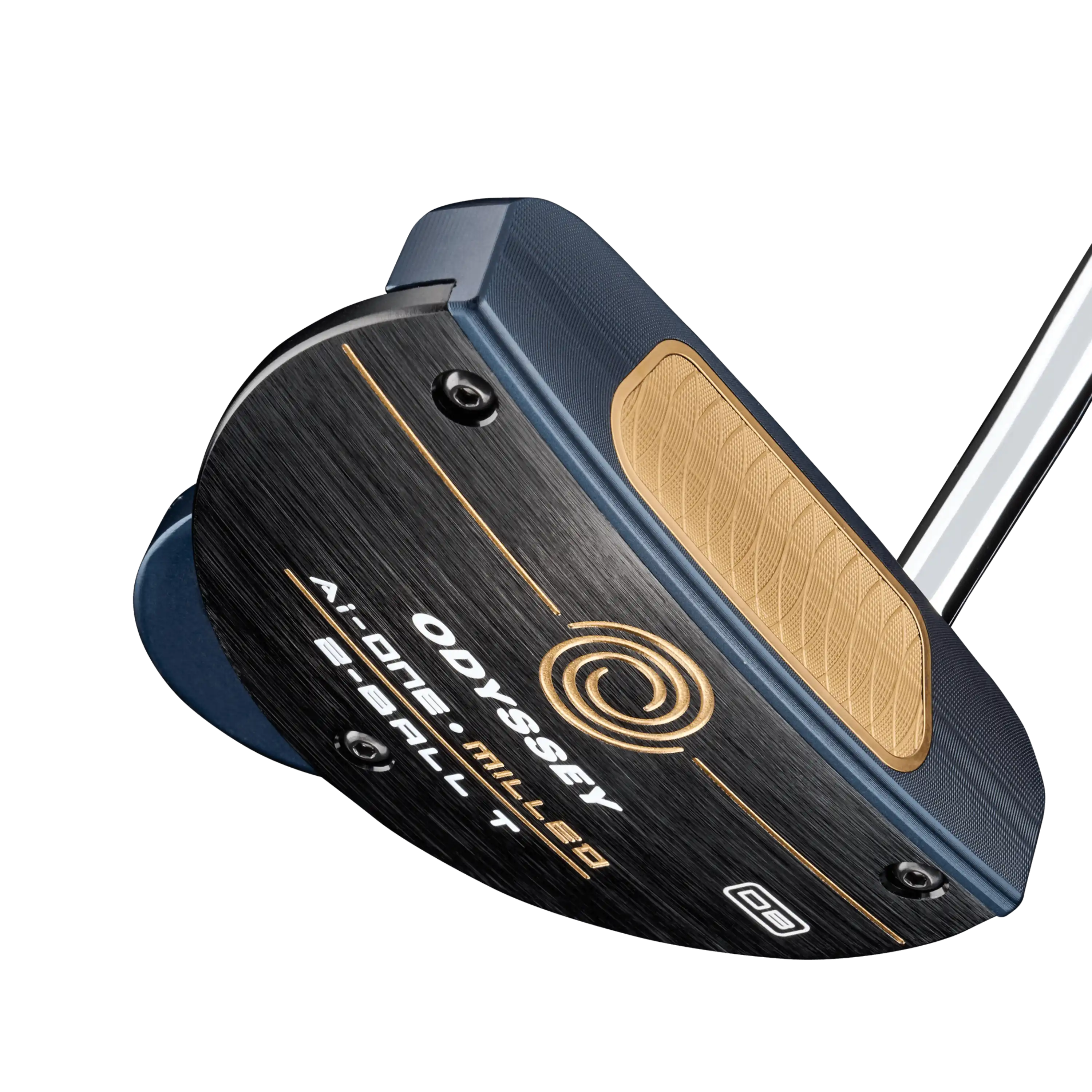 Odyssey Ai-ONE Milled Two Ball T DB Left Handed Putter