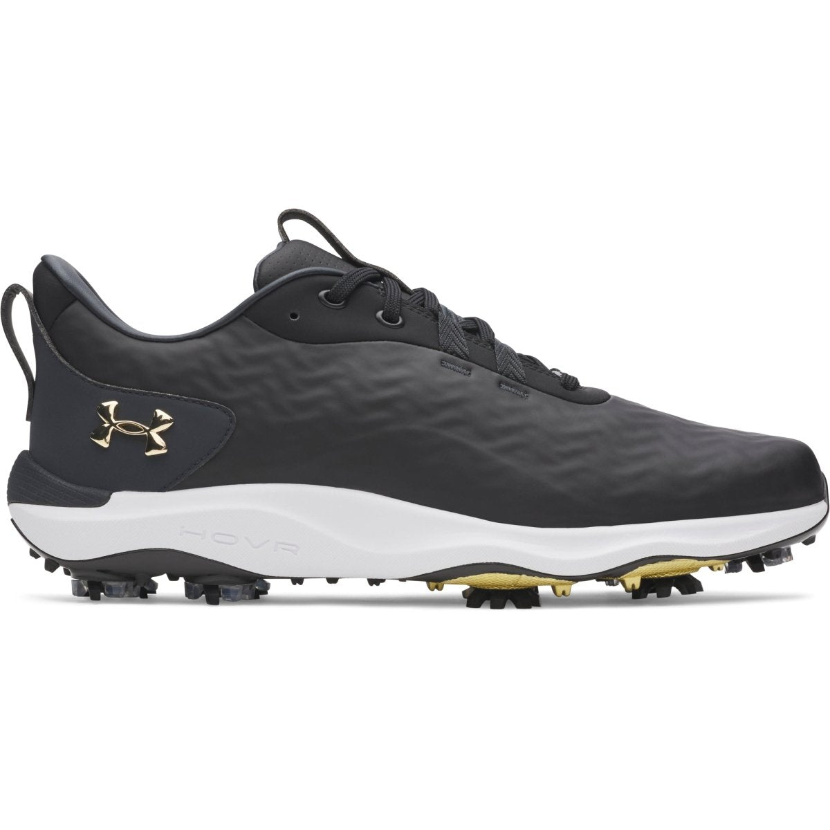 Under Armour Drive Pro Clone Spiked Golf Shoes - Black - Under Armour