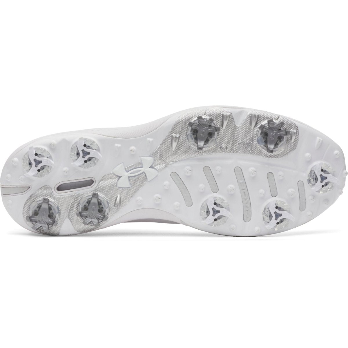 Under Armour Drive Pro Clone Spiked Golf Shoes - White - Under Armour