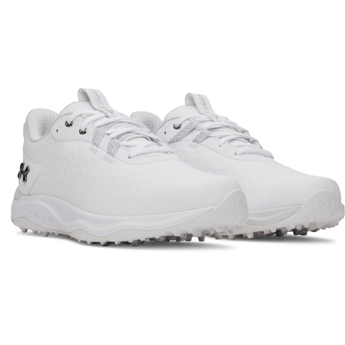 Under Armour Drive Pro Clone Spikeless Golf Shoes - White - Under Armour