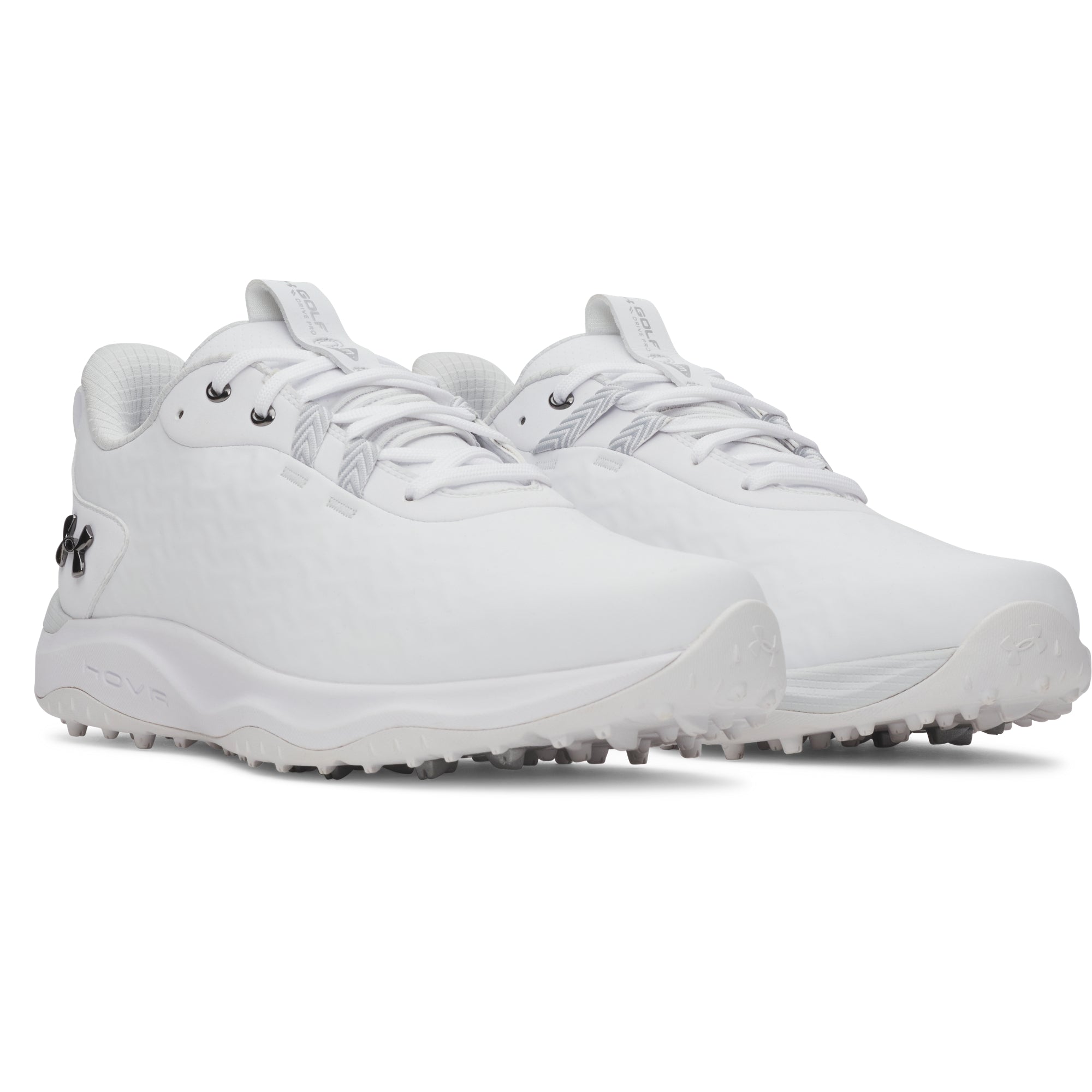 Under Armour Drive Pro Clone Spikeless Golf Shoes - White