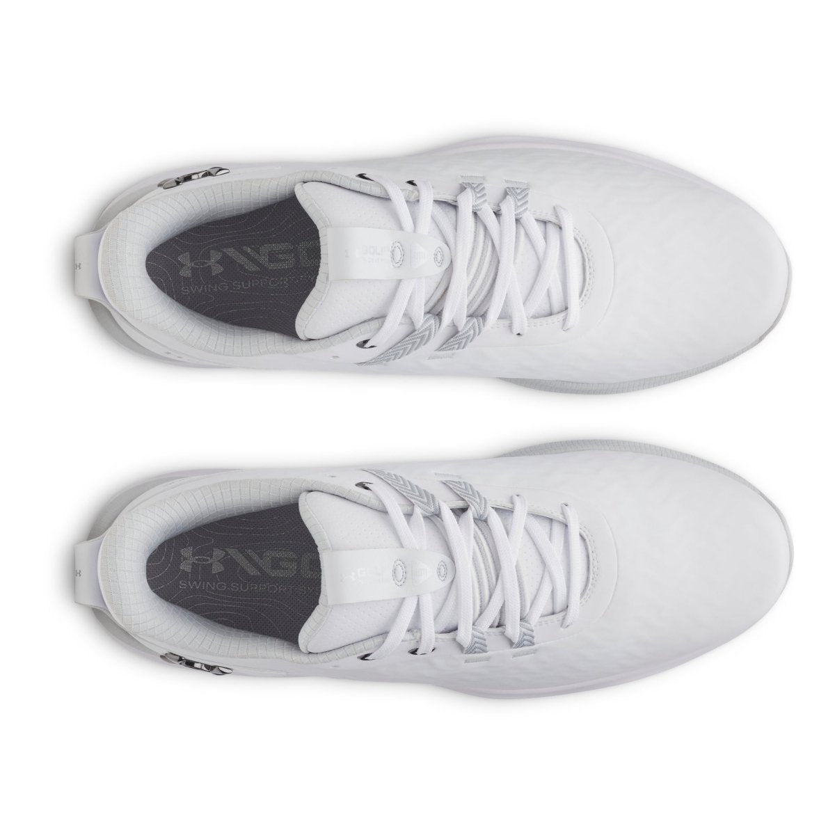 Under Armour Drive Pro Clone Spikeless Golf Shoes - White - Under Armour