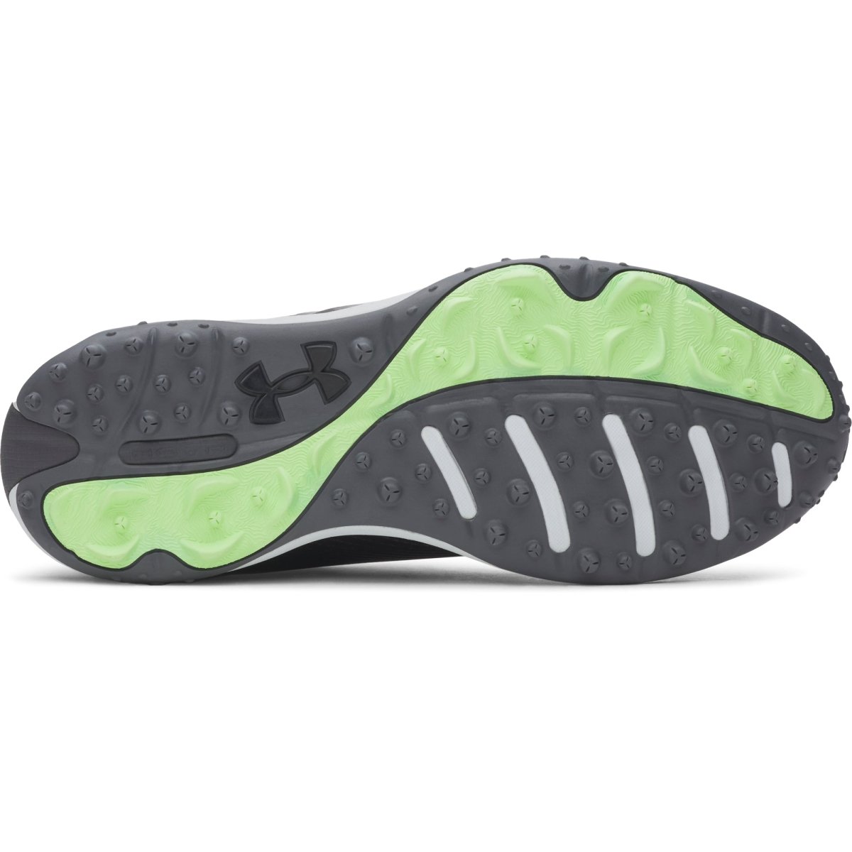 Under Armour Drive Fade 2 Spikeless Golf Shoes - Black / Metallic Gunmetal - Under Armour