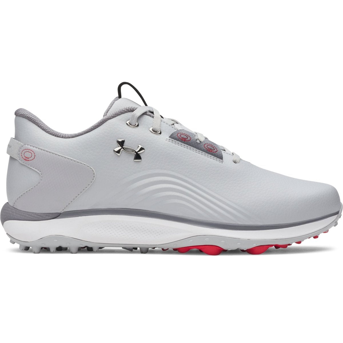 Under Armour Drive Fade 2 Spikeless Golf Shoes - Mod Grey / Metallic Silver - Under Armour