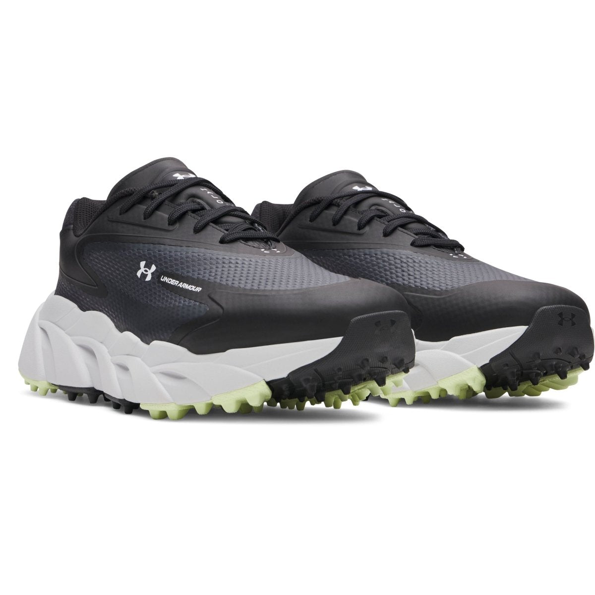 Under Armour Halo Hybrid Spikeless Golf Shoes - Black - Under Armour
