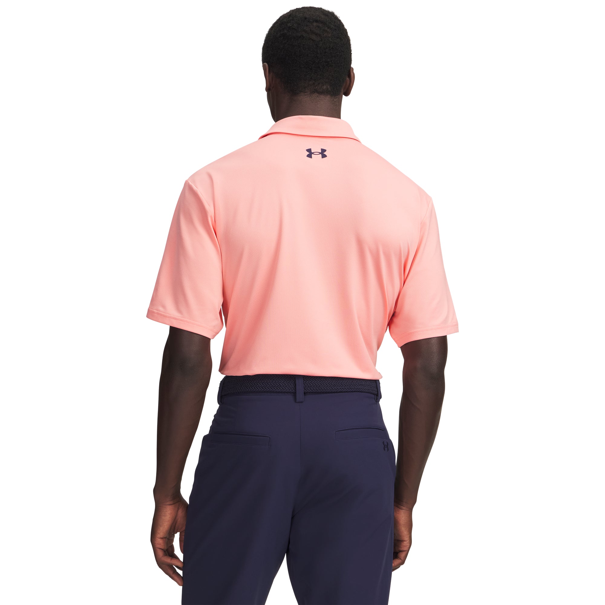 Under Armour Matchplay Men's Polo - Posh Pink / Midnight Navy