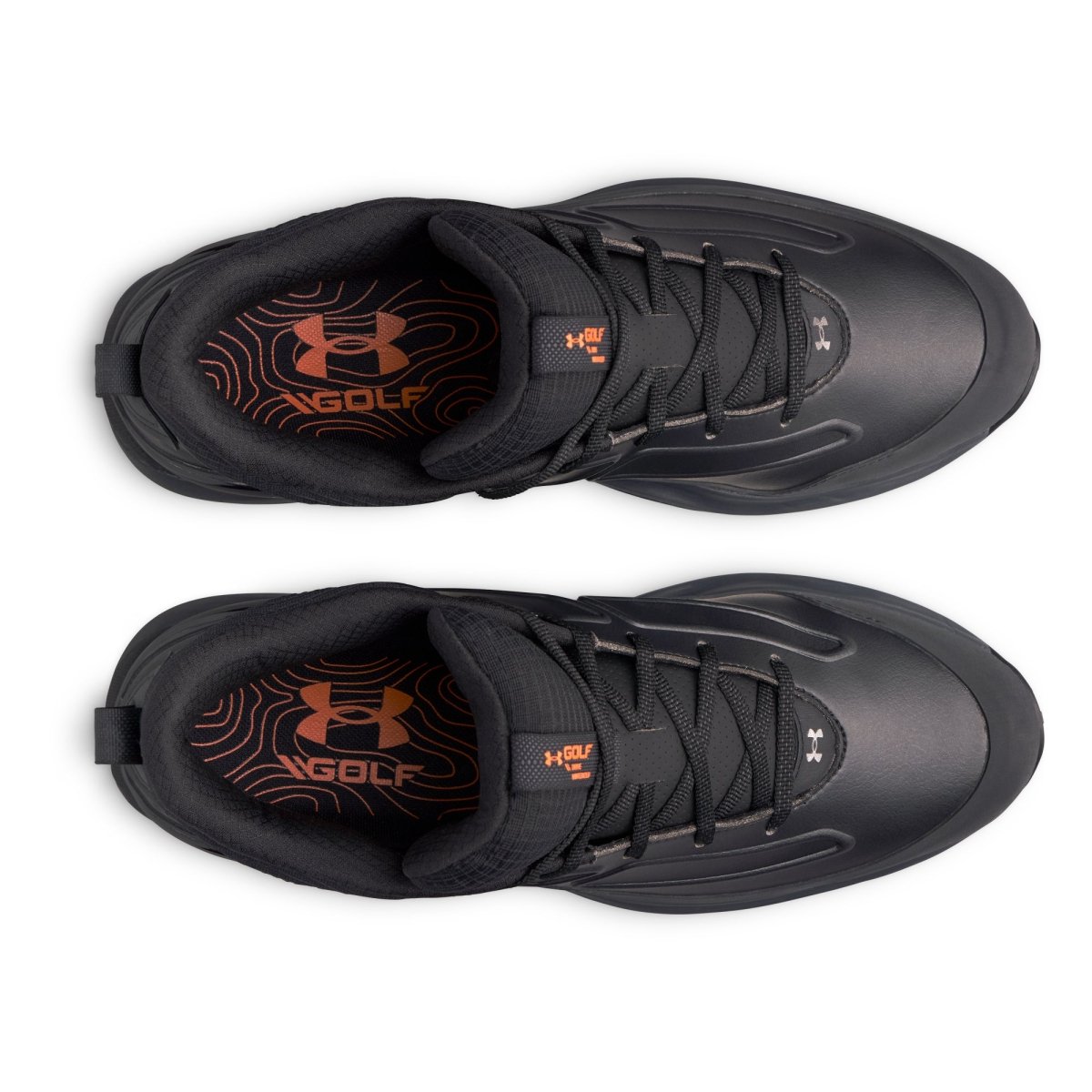 Under Armour Drive Winterized Waterproof Golf Shoes - Anthracite / Clay Green - Under Armour