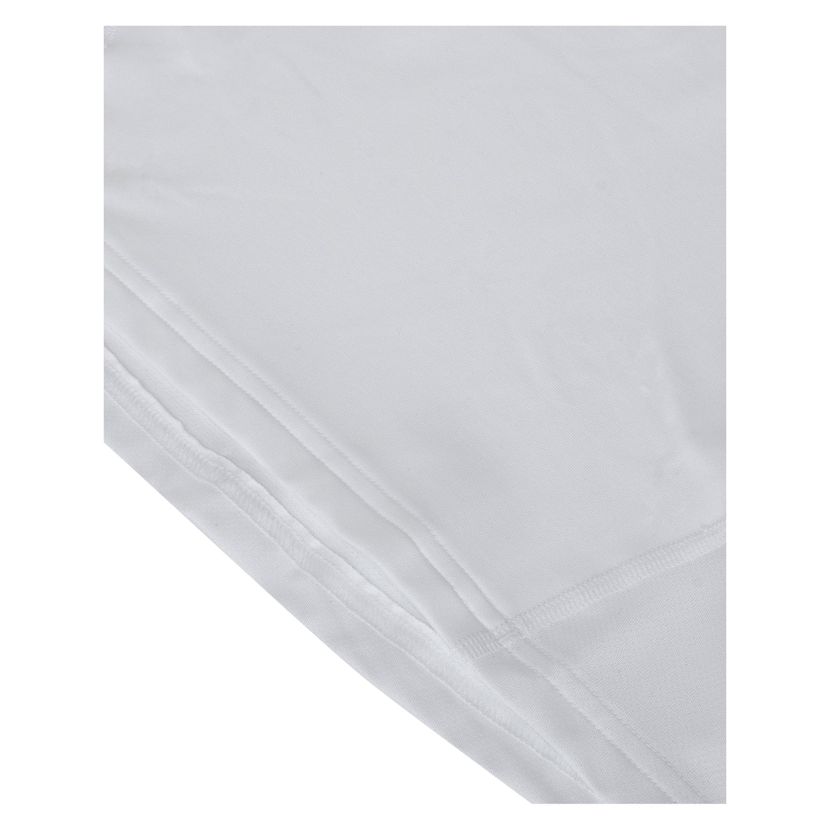 Under Armour ColdGear Armour Fitted Mock Baselayer - White / Black