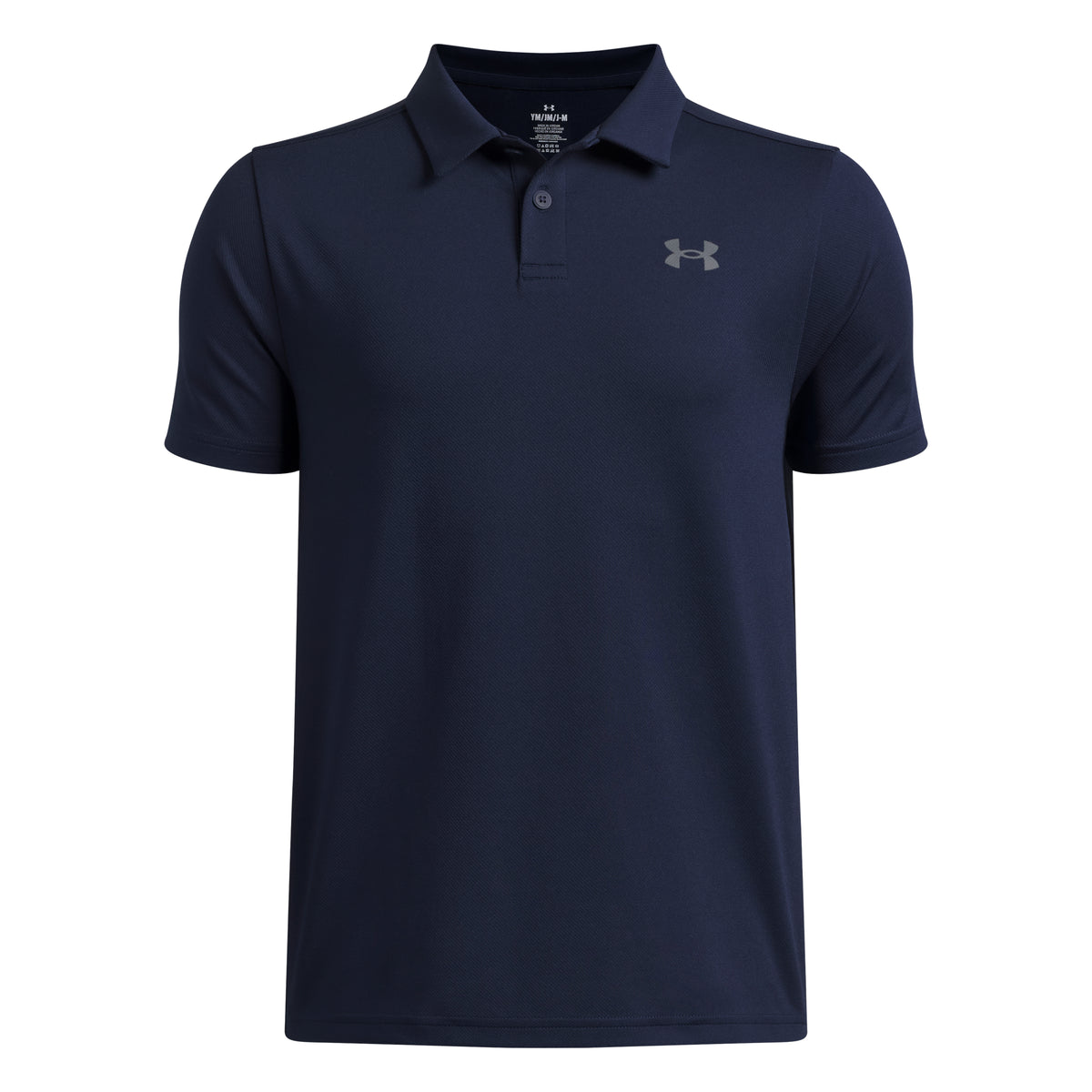 Under Armour Matchplay Junior Golf Polo - Academy / Pitch Grey