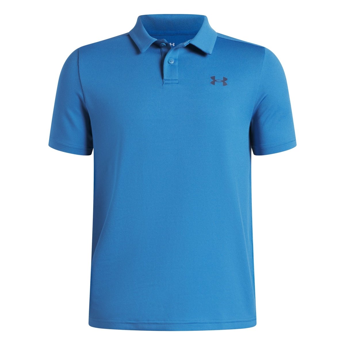 Under Armour Matchplay Junior Golf Polo - Aegean Blue / Academy - Under Armour