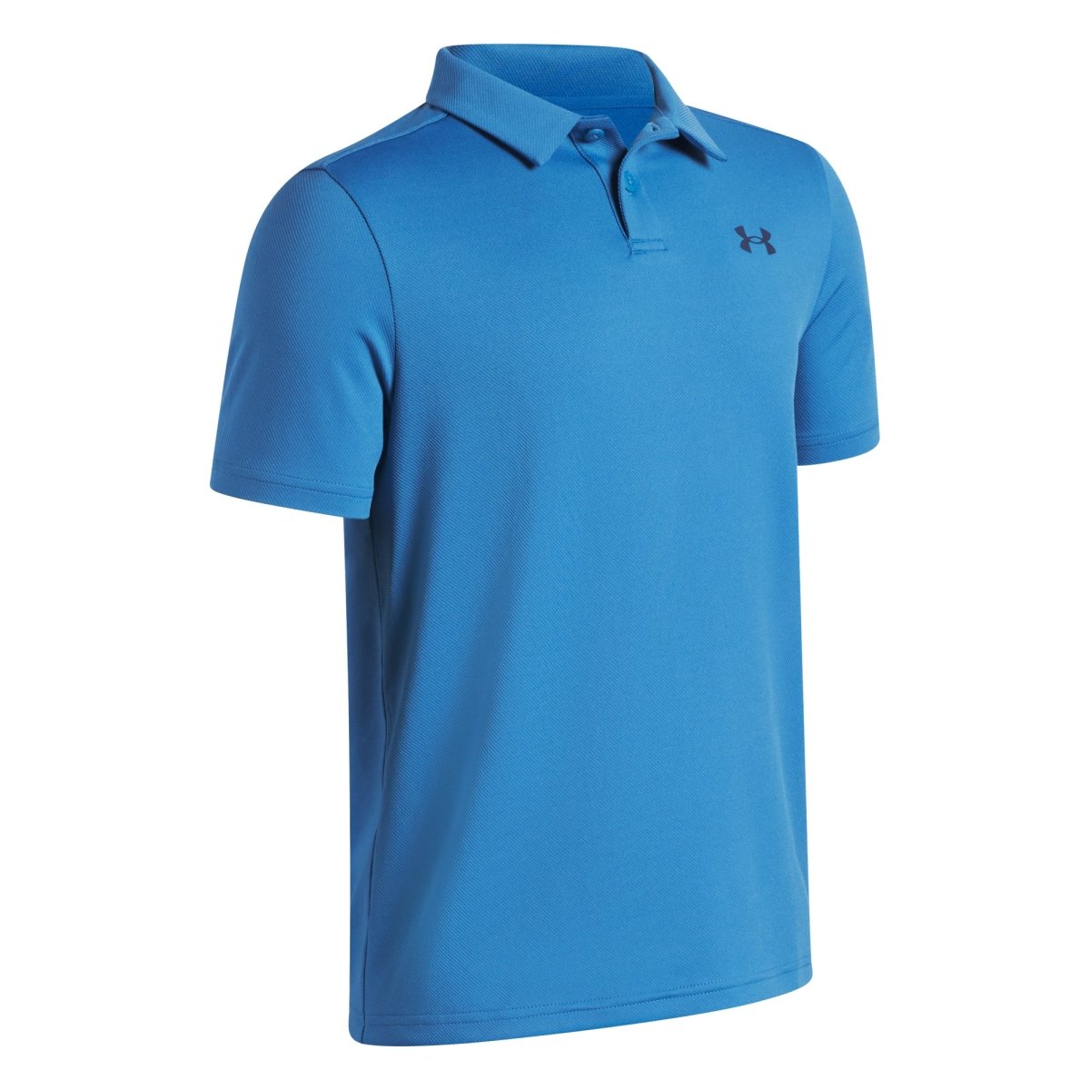 Under Armour Matchplay Junior Golf Polo - Aegean Blue / Academy - Under Armour