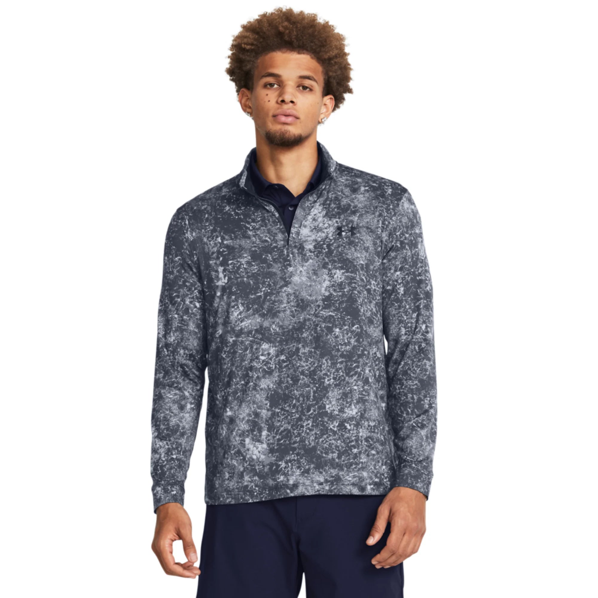 Under Armour Printed Mens Golf 1/4 Zip