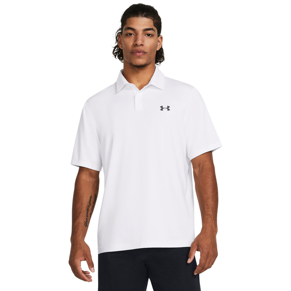 Under Armour Tee To Green Mens Golf Polo