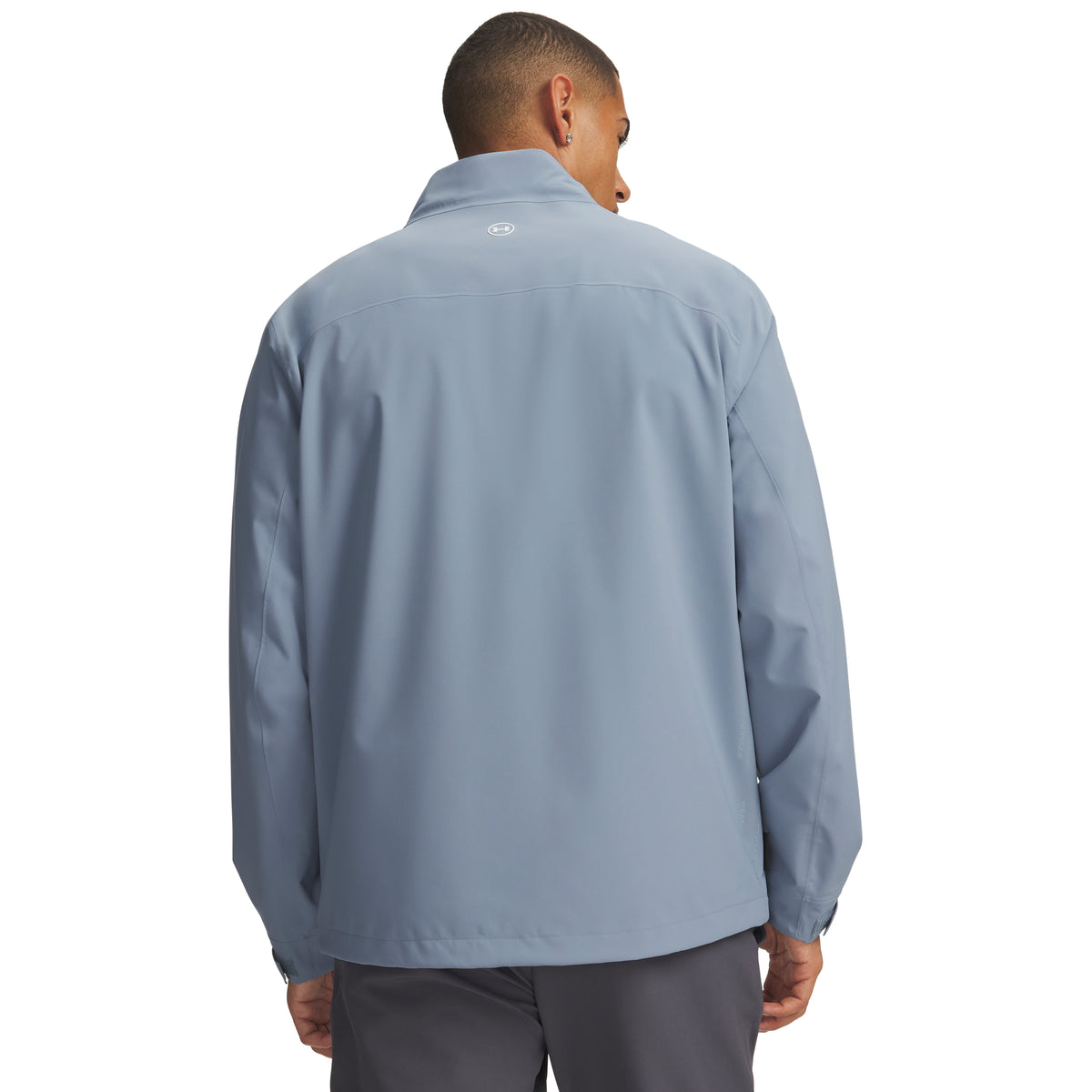 Under Armour Drive Pro Waterproof Golf Jacket - Blue Wind / White