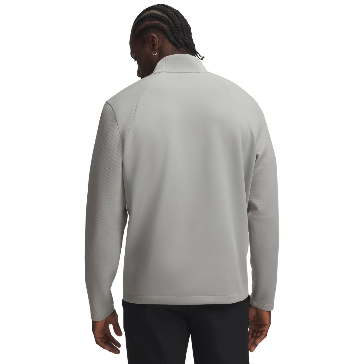 Under Armour Drive Midlayer Men's 1/4 Zip Jumper - Titanium / Clay Green - Under Armour