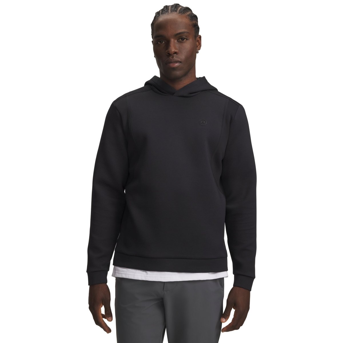 Under Armour Drive Midlayer Men's Golf Hoodie - Black - Under Armour