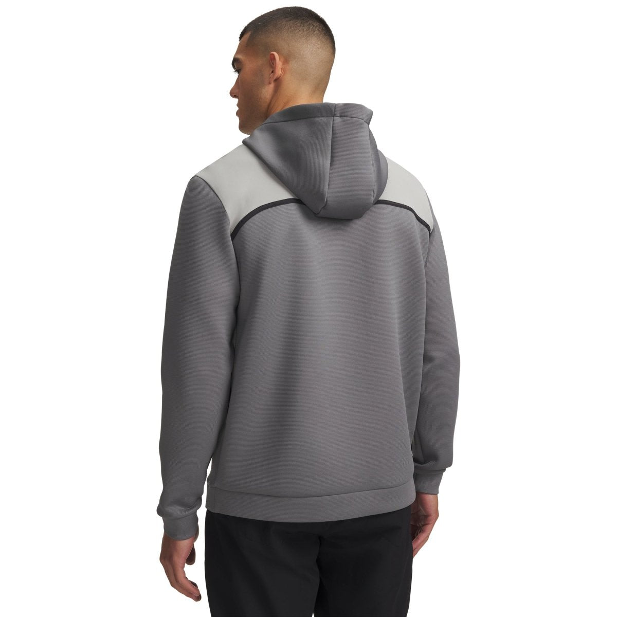 Under Armour Drive Midlayer Men's Golf Hoodie - Clay Green / Titanium / Anthracite - Under Armour