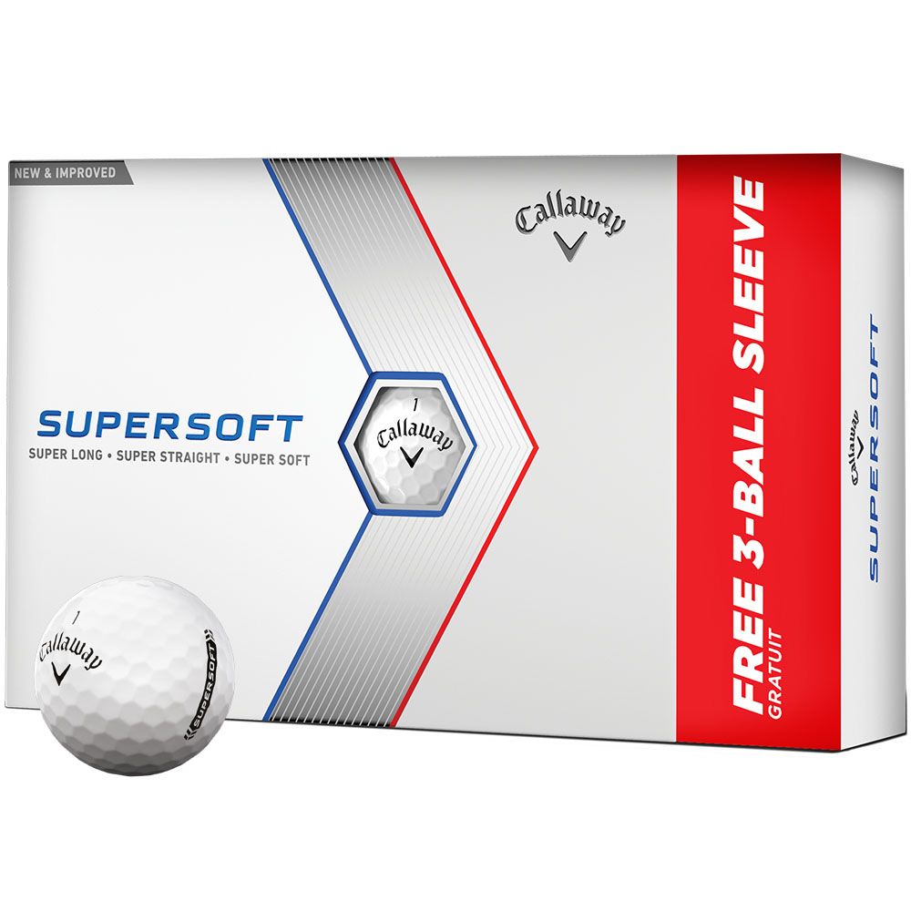 Callaway Supersoft Golf Balls - 15 Pack