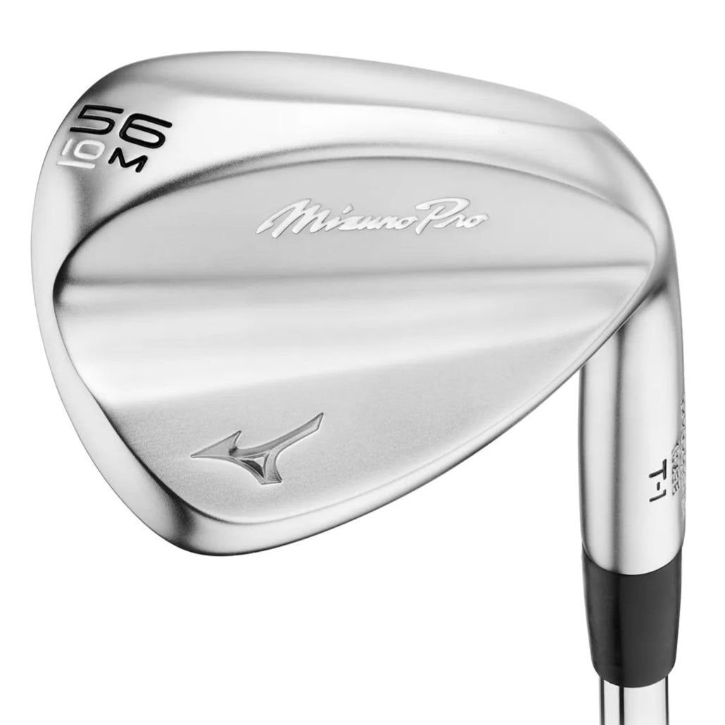 Golf club head with Mizuno Pro branding on a white background
