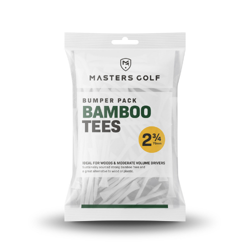 Masters Bamboo White Tees Large Bag (110) - Evolution Golf | Masters Golf | Evolution Golf 
