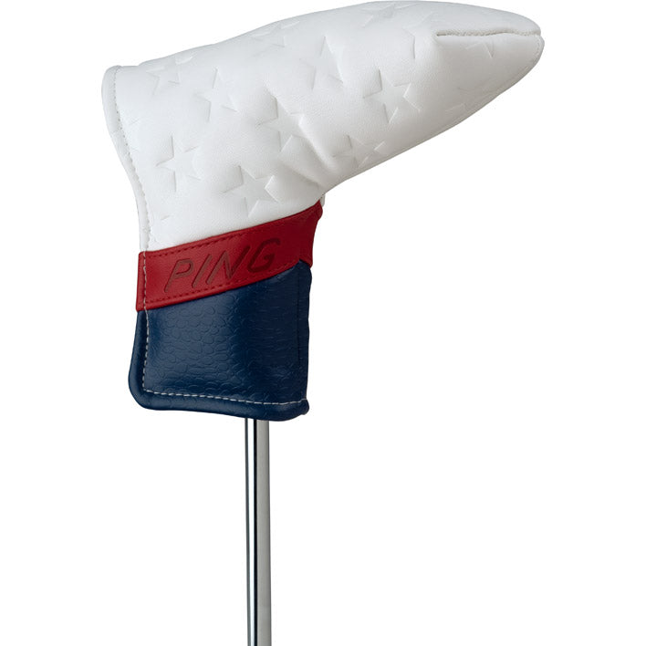 Ping Stars & Stripes Blade Putter Headcover - Ping - Evolution Golf | PING | Evolution Golf 