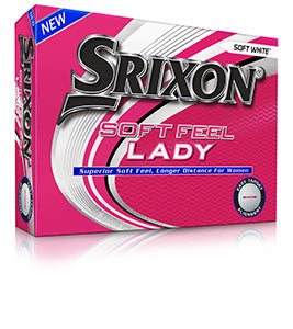 Srixon Soft Feel Lady White Golf Balls | Evolution Golf | Srixon | Evolution Golf 