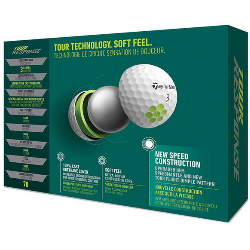 Taylormade Tour Response Golf Balls - Taylormade Golf Balls | TaylorMade | Evolution Golf 